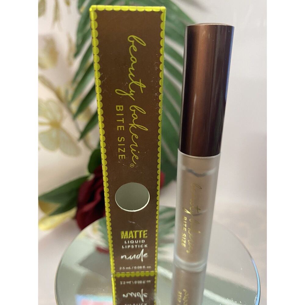 Beauty Bakerie Bite Size Lip Whip Liquid Lipstick Nude - Brown Suga - 0.08 fl oz